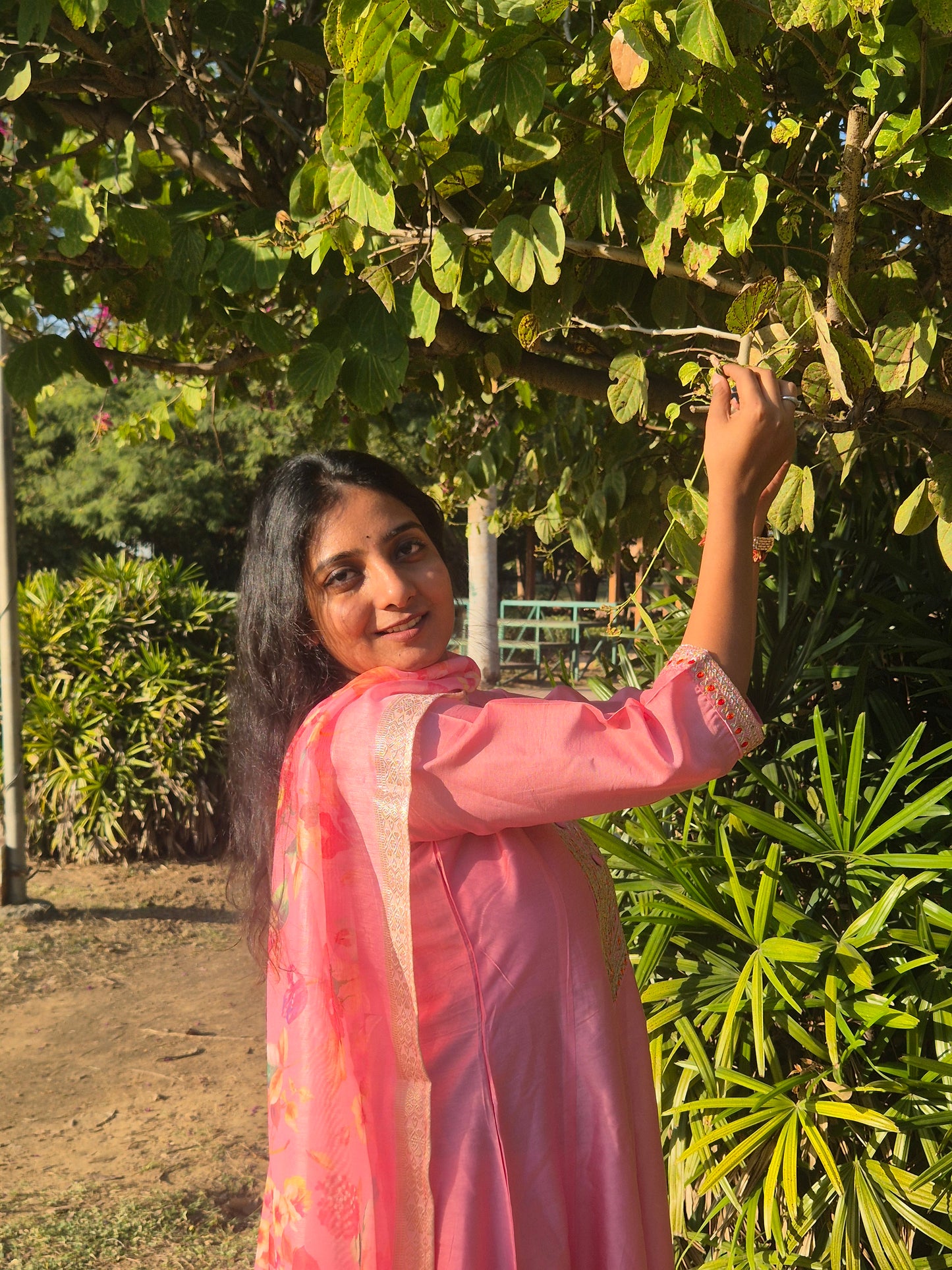 Gulabo Anarkali Long kurta and pant with dupatta set